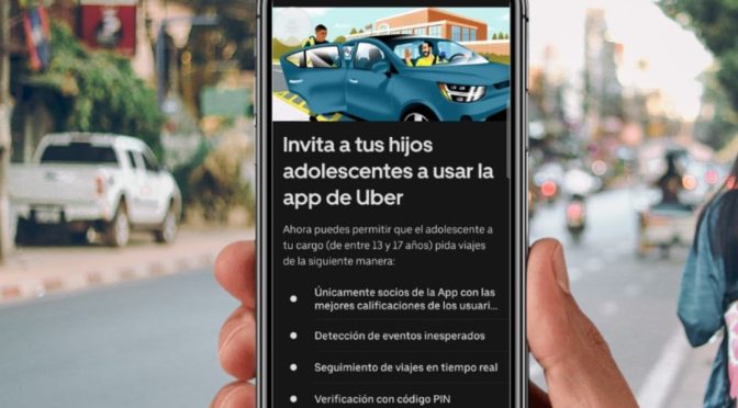 Uber para menores de edad en el Estado de México