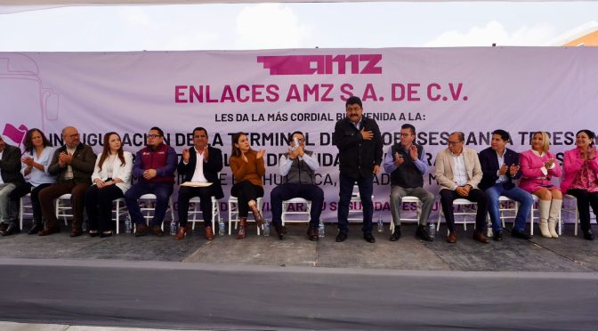 Impulsa Nazario Gutiérrez transporte rosa para mujeres en el Edoméx