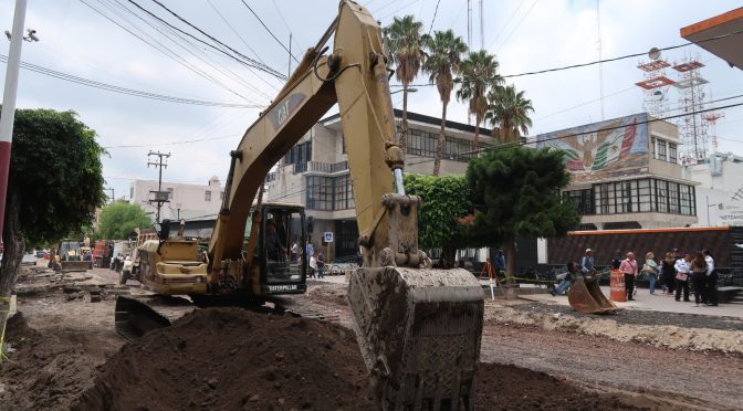 Siguen los trabajos en Texcoco para mejorar imagen urbana