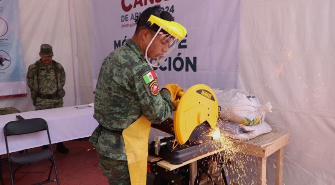 Inician con éxito SSEM y SEDENA el programa «Canje de armas 2024»; intercambian 33 por ciento más dinero en su primera semana