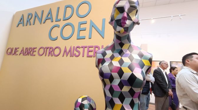 Invitan a visitar la exposición «Arnaldo Coen que abre otro misterio», en la Casa del Constituyente, en Texcoco