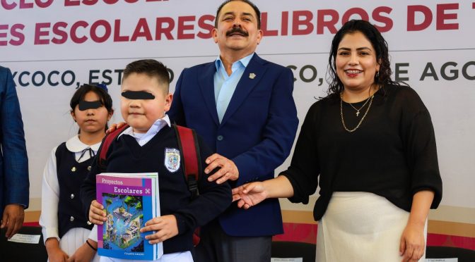 Se inaugura en Texcoco el ciclo escolar 2024-2025