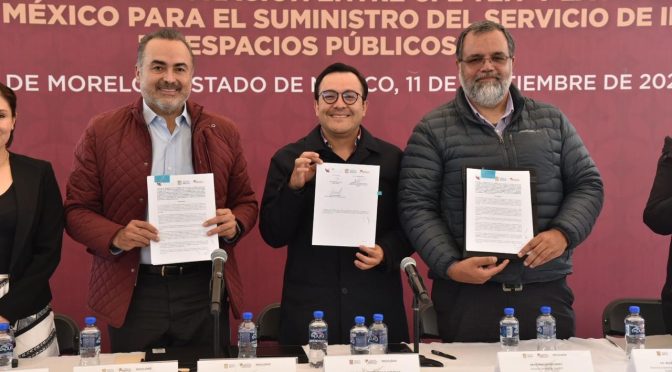 Instalarán internet gratuito en Mexibús gracias a convenio entre GEM y CFE