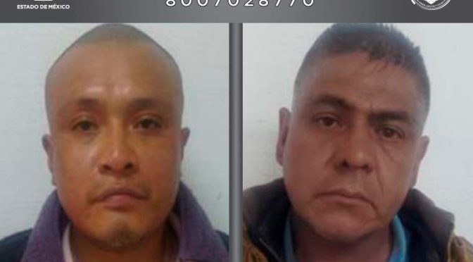 Por extorsión a agremiados de una ruta de transporte público en Texcoco, la FGJEM obtiene condena de 55 años de prisión para dos acusados