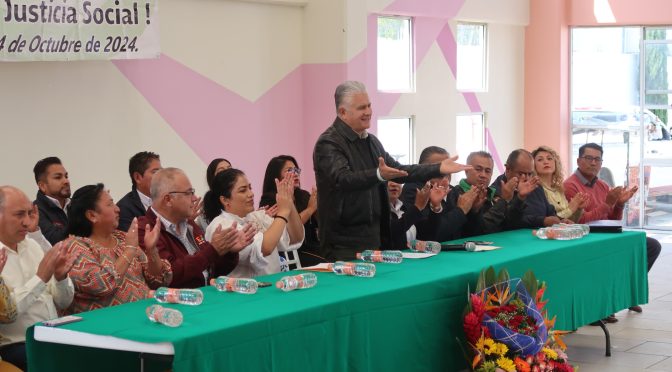 Gobierno de Texcoco firma convenio con trabajadores del SUTEyM