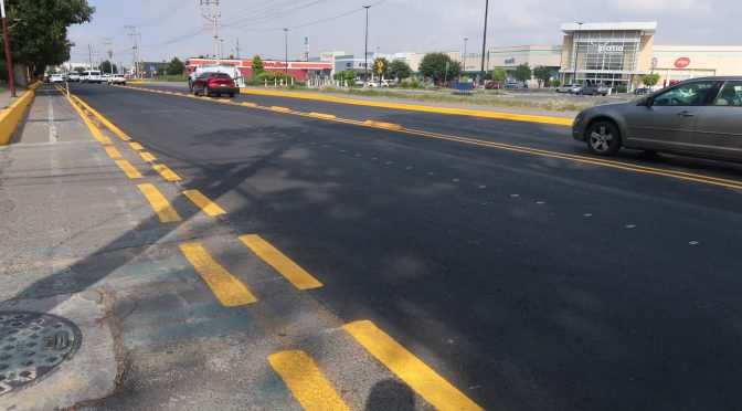 rehabilitan carretera Molino de Flores, de Tlaminca a la Av. Hidalgo