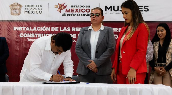 Texcoco se suma a la red de mujeres constructoras de la paz